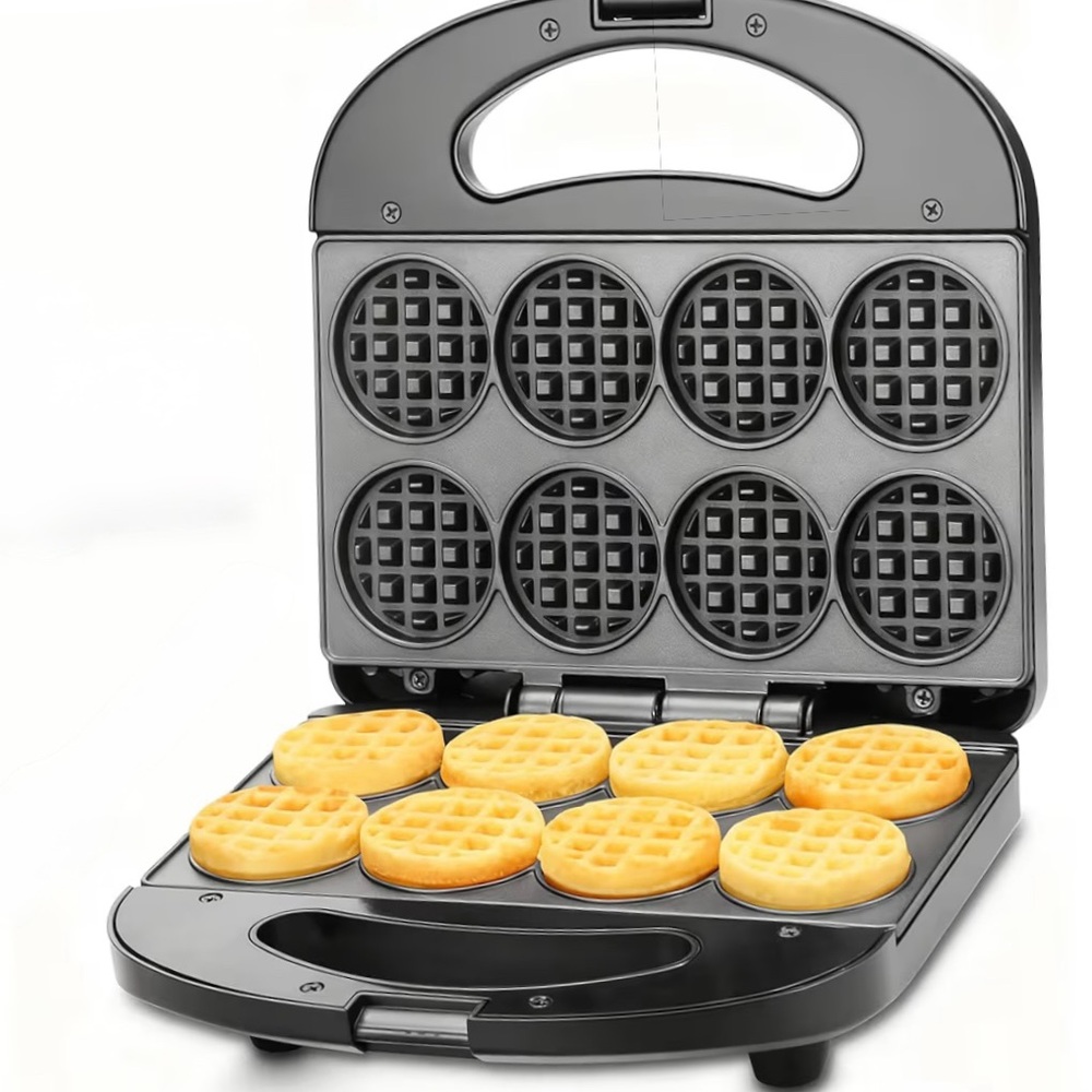 *LIKE NEW* Fine Made Mini Waffle Maker (Makes 8 Mini Waffles)